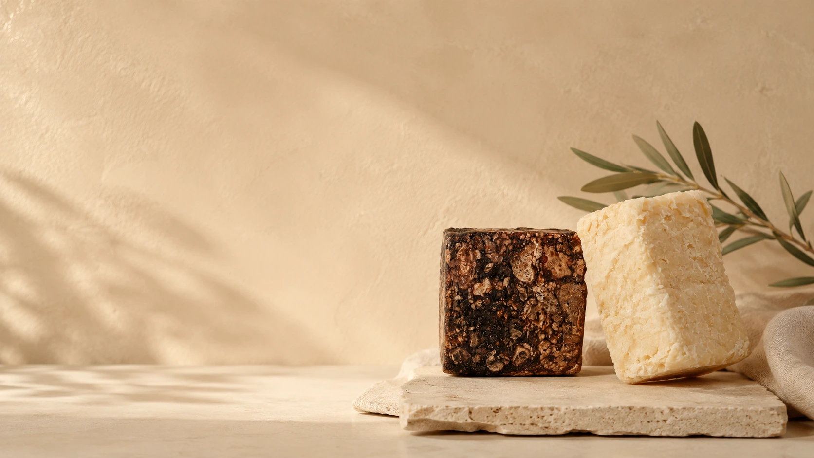 Productos de manteca de karité y jabón negro de Nuni